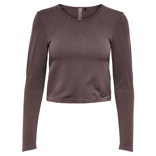 Only Γυναικεία μακρυμάνικη μπλούζα crop Only Γυναικεία μακρυμάνικη μπλούζα crop